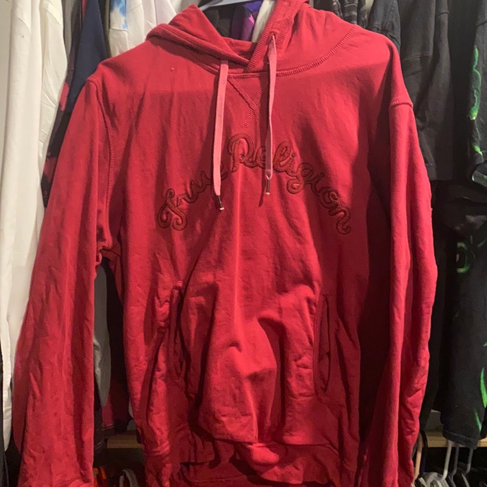 True Religion Red Pull Over jacket